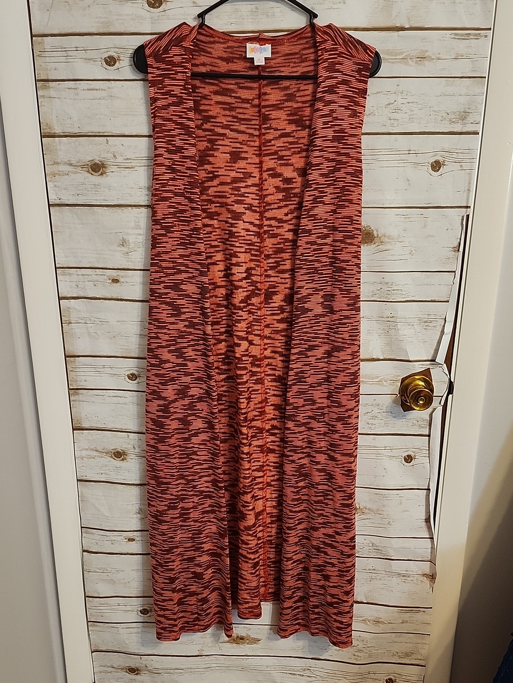 LuLaRoe Joy Sleeveless Cardigan Duster Medium